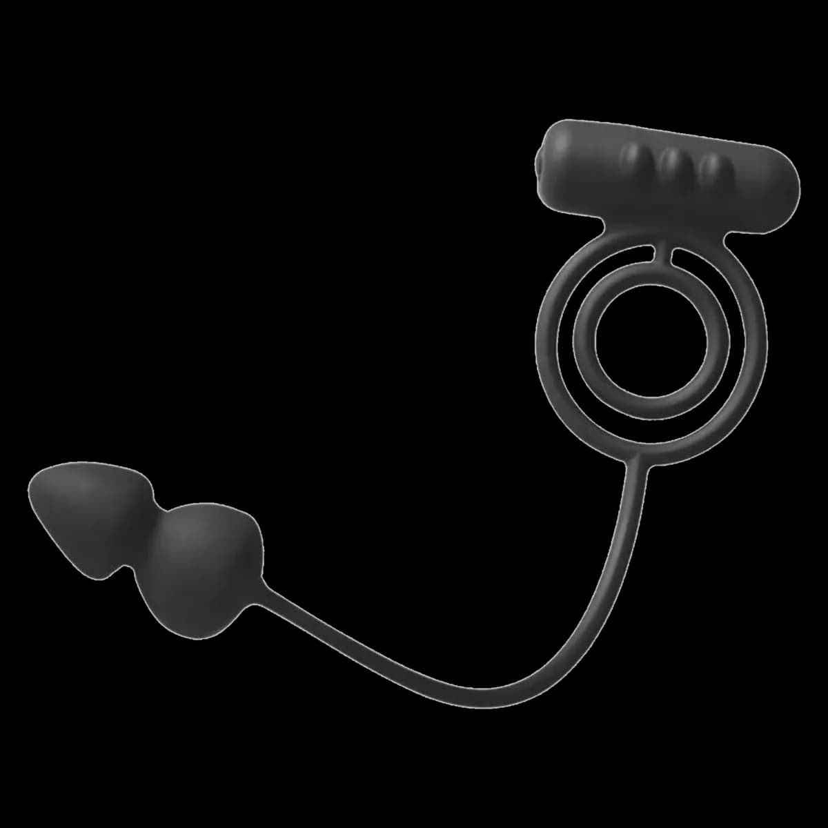Rosebay Vibrerende Cockring met Buttplug