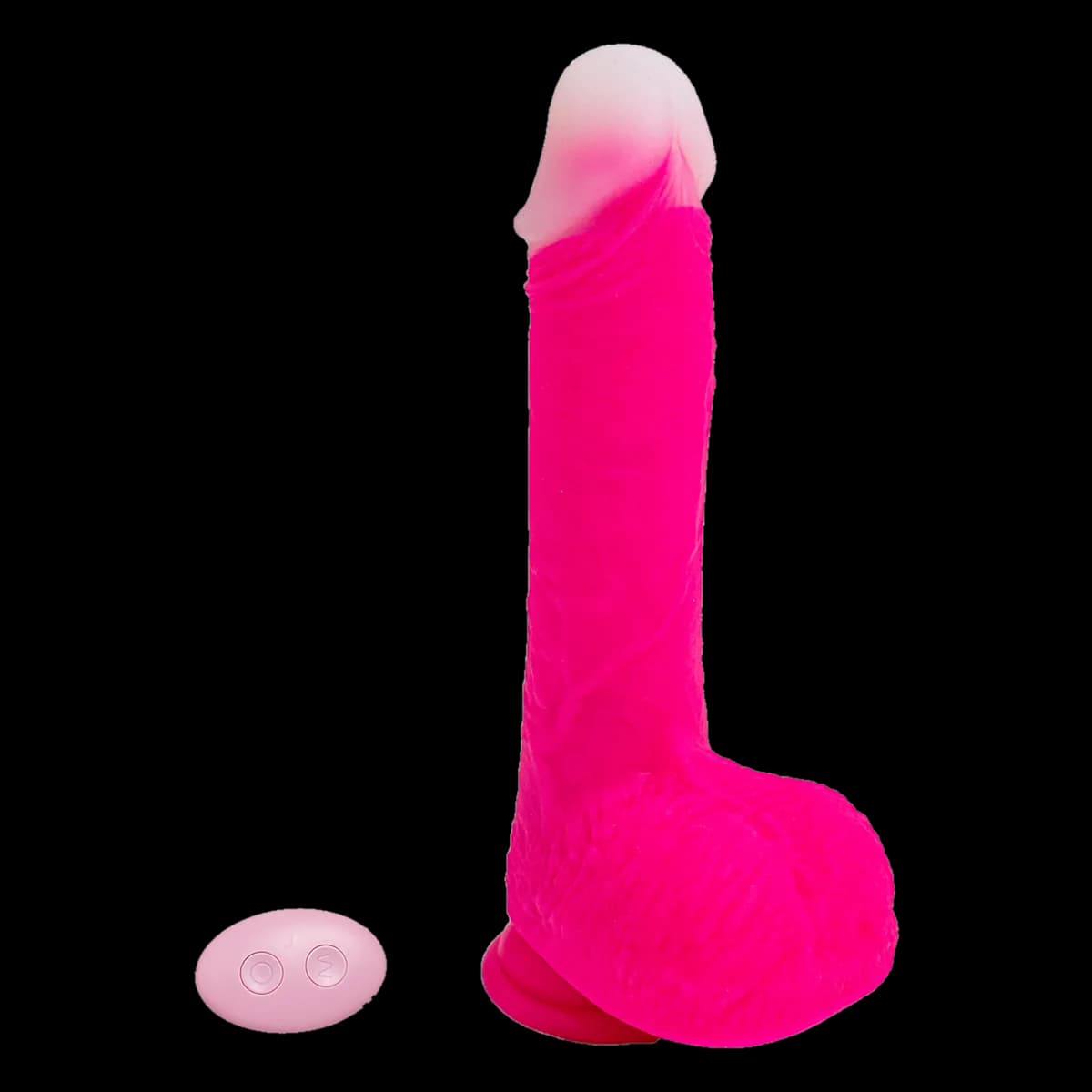 Rosebay Vibrerende Dildo, 20 cm, Roze