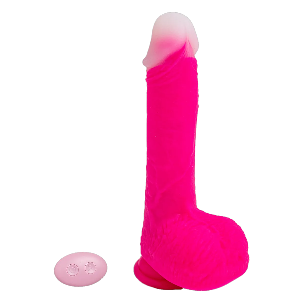 Rosebay Vibrerende Dildo, 20 cm, Roze